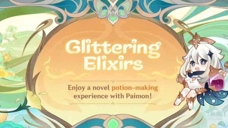 Toutes les recettes de potions dans l'événement Web Genshin Impact Glittering Elixirs