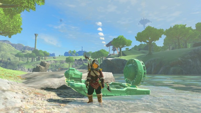 Zelda: Tears of the Kingdom — Comment construire un aéroglisseur