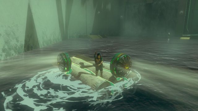 Zelda : Tears of the Kingdom Tajikats Shrine Puzzle final ultrahand journaux solution bateau pour coffre au trésor