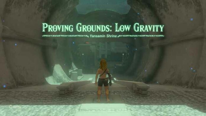 Comment nettoyer le sanctuaire de Yansamin (Proving Grounds: Low Gravity) dans Zelda Tears of the Kingdom (TOTK)
