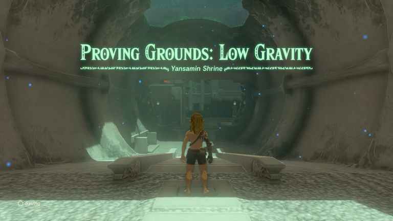 Comment nettoyer le sanctuaire de Yansamin (Proving Grounds: Low Gravity) dans Zelda Tears of the Kingdom (TOTK)