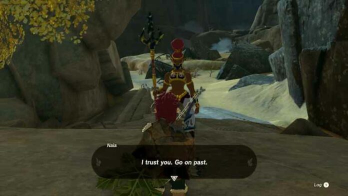 Comment entrer dans Gerudo Canyon (Questions Naia) Dans Zelda Tears of the Kingdom (TOTK)
