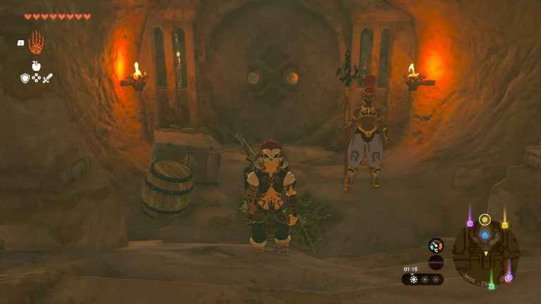 Comment entrer dans le refuge de la ville de Gerudo Zelda Tears of the Kingdom