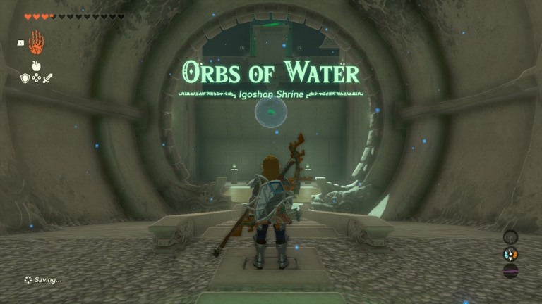 Zelda: Tears of the Kingdom - Guide du sanctuaire Orbs of Water