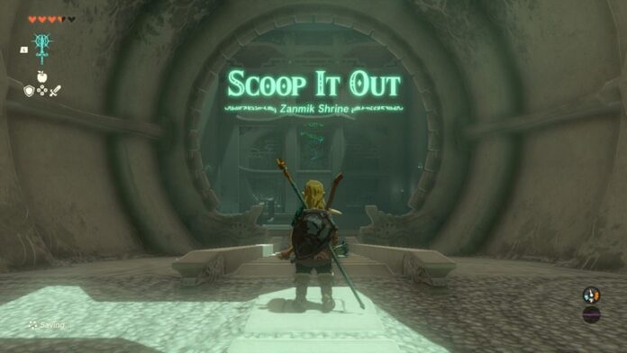 Zelda: Tears of the Kingdom - Guide du sanctuaire Scoop It Out
