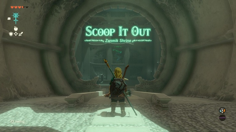 Zelda: Tears of the Kingdom - Guide du sanctuaire Scoop It Out