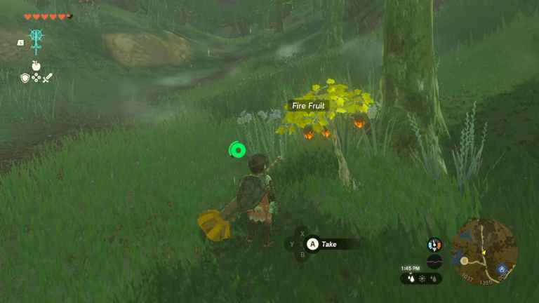 Où cultiver des fruits de feu dans Zelda Tears of the Kingdom (TOTK)