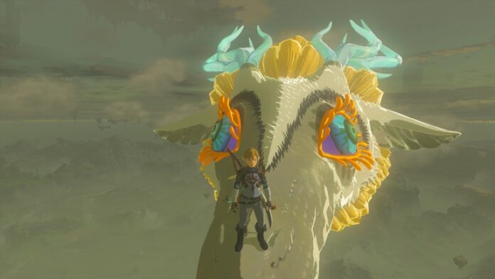 Zelda: Tears of the Kingdom - Comment monter sur le dragon de lumière
