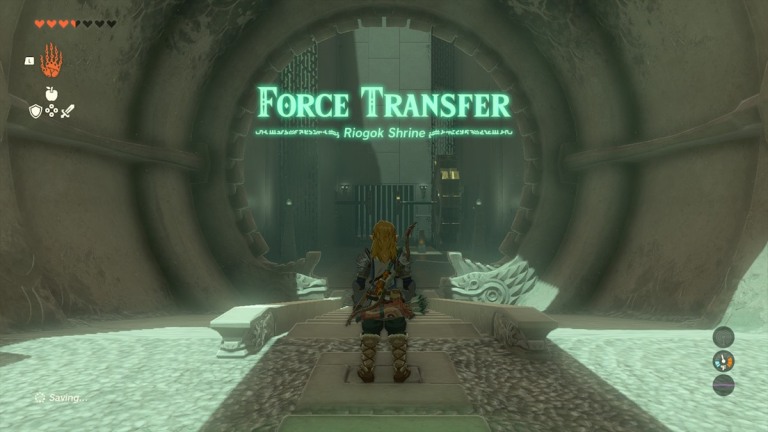 Zelda: Tears of the Kingdom — Transfert de force Guide du sanctuaire de Riogok