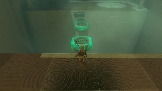 Zelda Tears of the Kingdom Ihen-a Shrine Midair Perch Puzzle solution finale pont