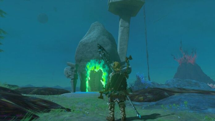 Zelda Tears of the Kingdom Ihen-a Shrine Midair Perch Puzzle guide entrance