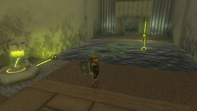 Zelda : Tears of the Kingdom Mogawak Shrine The Power of Water Treausre Chest Chain and Ball Solution