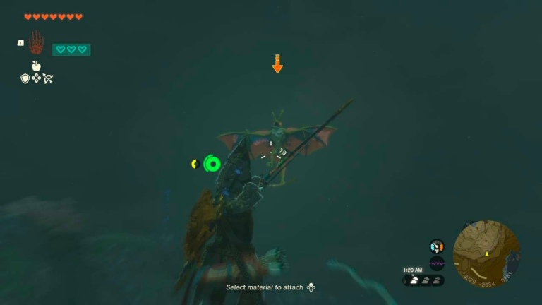 Où cultiver Aerocuda Eyeball dans Zelda Tears of the Kingdom (TotK)