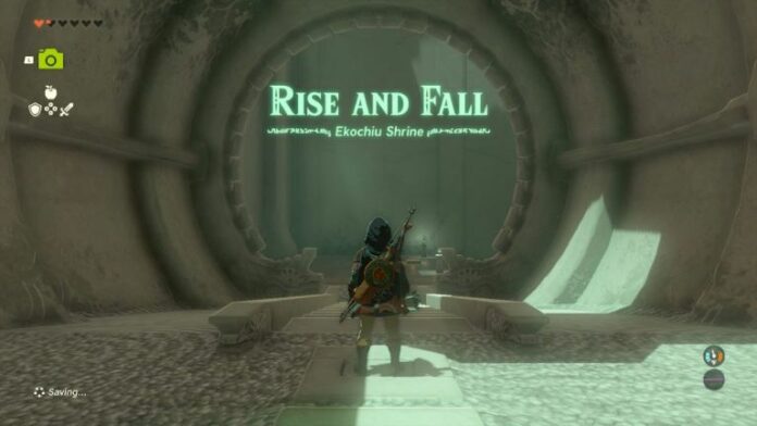 Zelda: Tears of the Kingdom (TotK) - Guide du sanctuaire Rise and Fall
