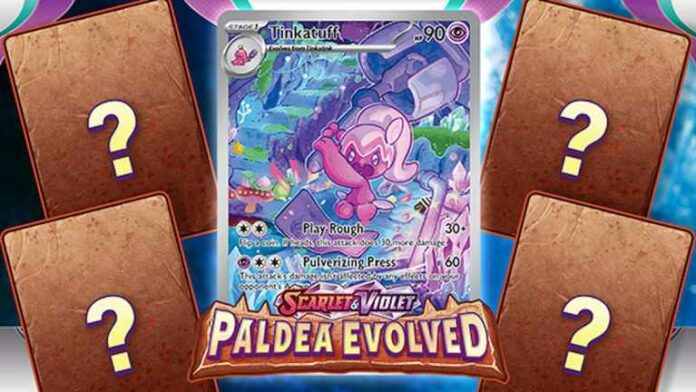 Les premières cartes confirmées de Scarlet et Violet Paldea Evolved pour Pokemon TCG révélées
