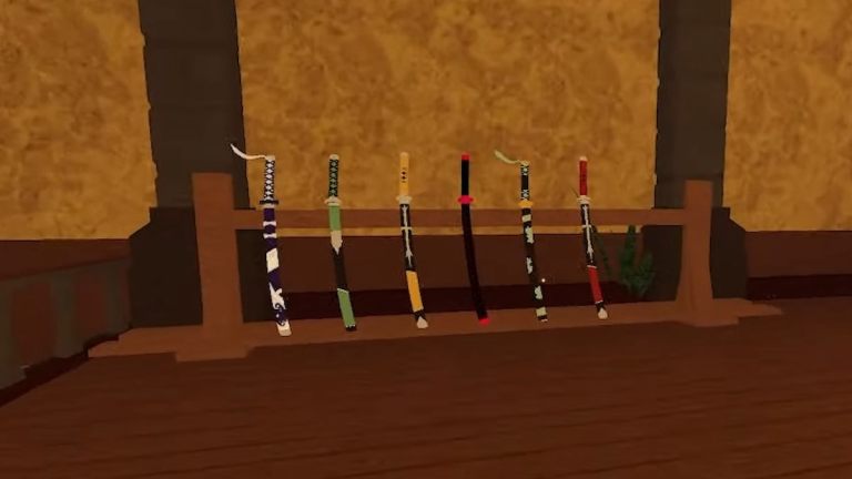 Meilleurs Katanas dans Project Slayers (et comment les obtenir)