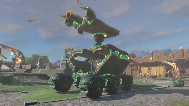 Zelda: Tears of the Kingdom (TotK) — Comment construire un tank