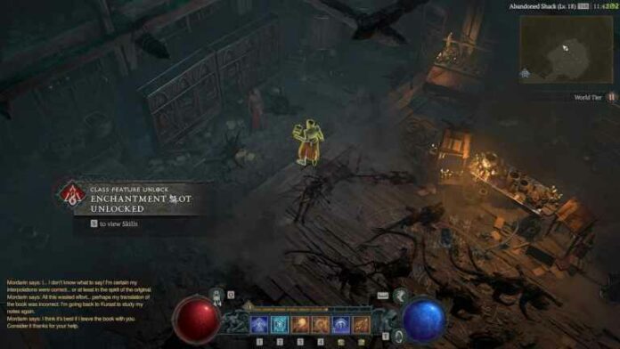Diablo 4 Enchantment Slot - Comment débloquer et utiliser pour le sorcier

