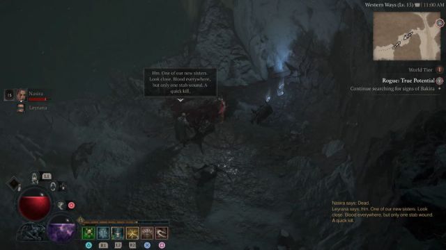 Diablo 4 Rogue True Potential tué des voleurs au sol