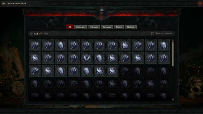 Diablo 4 - Codex of Power Aspects, expliqué
