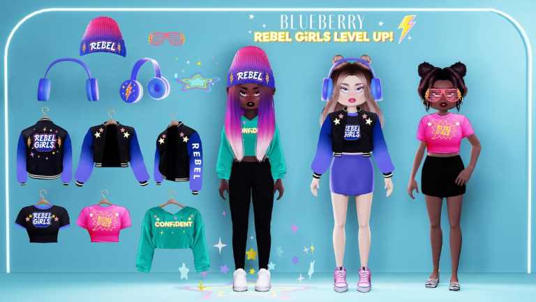 Rebel Girls et House of Blueberry collaborent pour montrer l'importance de la confiance et apporter le "Girl Power" au Roblox Metaverse