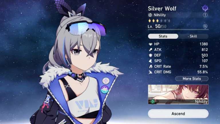 Honkai Star Rail Best Silver Wolf Build - Cônes de lumière, reliques et plus encore!