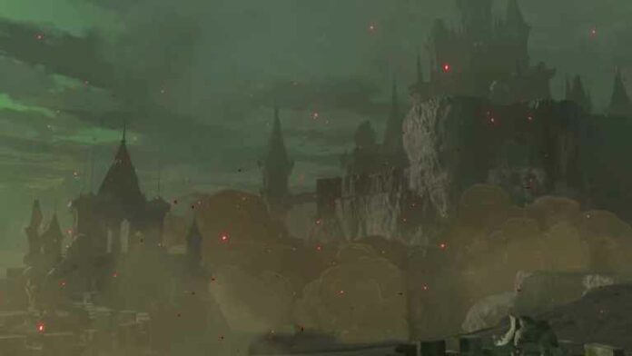 Comment entrer tôt dans le château d'Hyrule dans Zelda: Tears of the Kingdom
