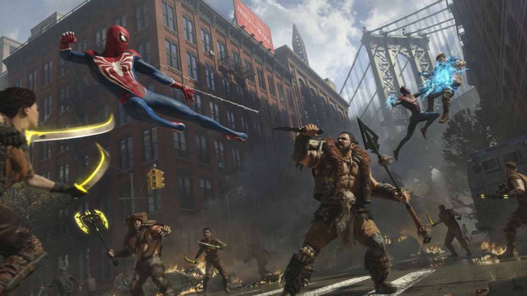 Le directeur créatif d'Insomniac parle de l'histoire, des méchants et montre un nouvel art pour Spider-Man 2