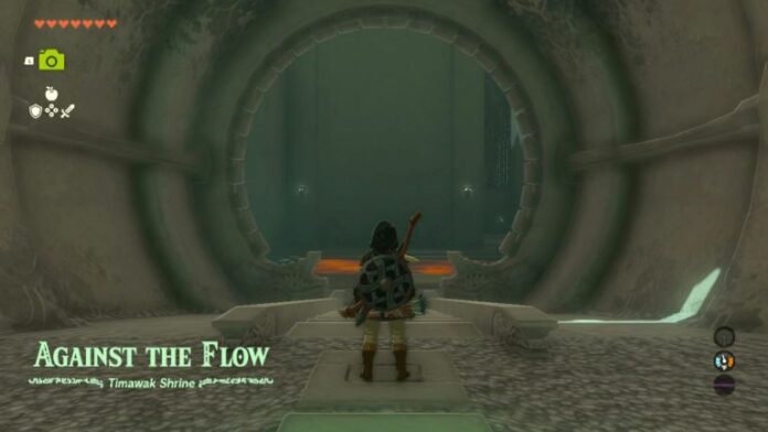 Zelda: Tears of the Kingdom (TotK) - Guide de la solution Against the Flow Shrine
