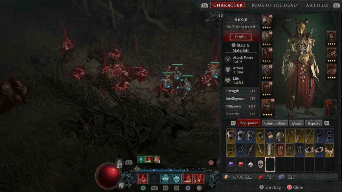 Nécromancien Diablo IV