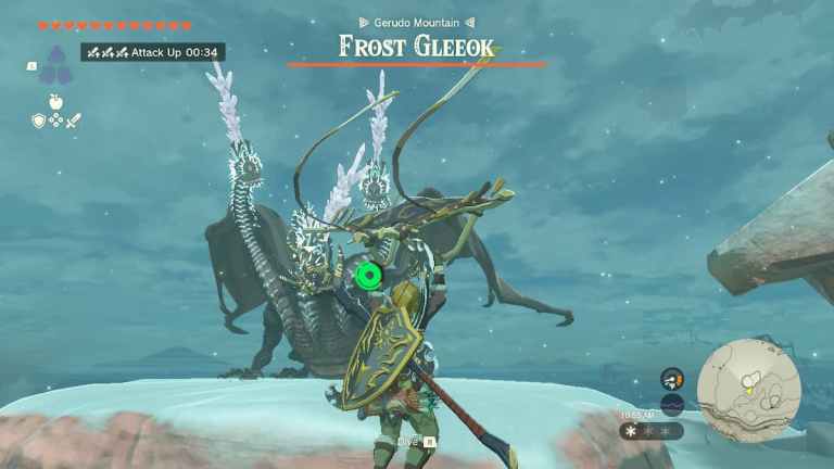 Comment battre le Frost Gleeok dans Zelda Tears of the Kingdom (TOTK)