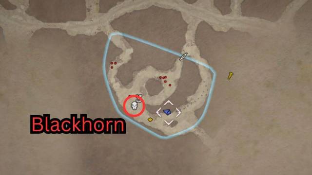 Comment terminer les champs de ruine dans Diablo 4 guide l'emplacement de Blackhorn sur la carte