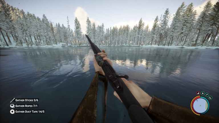 Où trouver un fusil dans Sons of the Forest