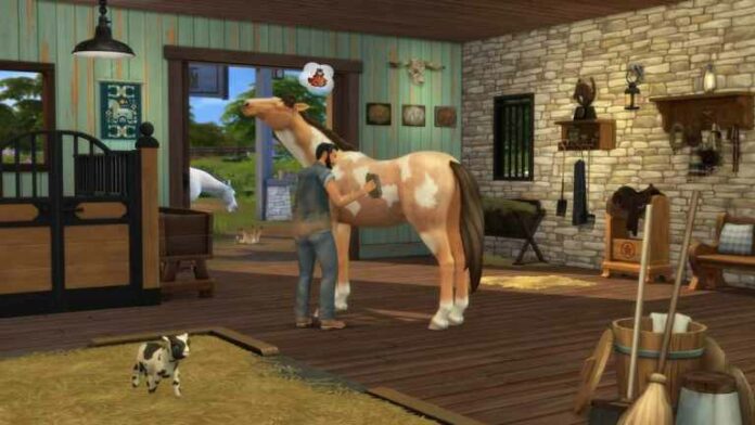 Tous les objets du pack d'extension Sims 4 Horse Ranch
