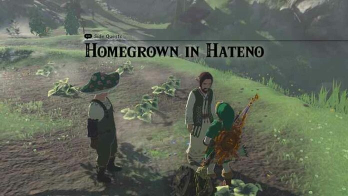 Homegrown in Hateno Side Quest Procédure pas à pas - Totk (Zelda Tears of the Kingdom)
