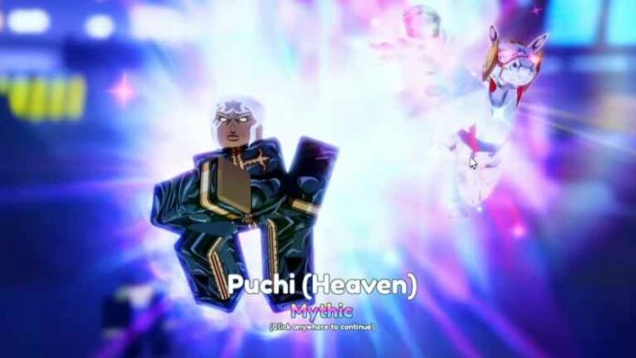 Comment faire évoluer Puchi dans Anime Adventures - Roblox
