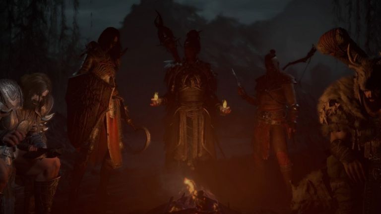 Diablo 4 character creation screen image