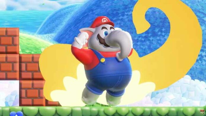 Répartition de la bande-annonce de Super Mario Bros Wonder
