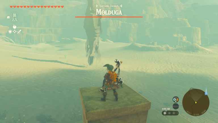 Tous les emplacements de Molduga à Totk - Zelda Tears of the Kingdom