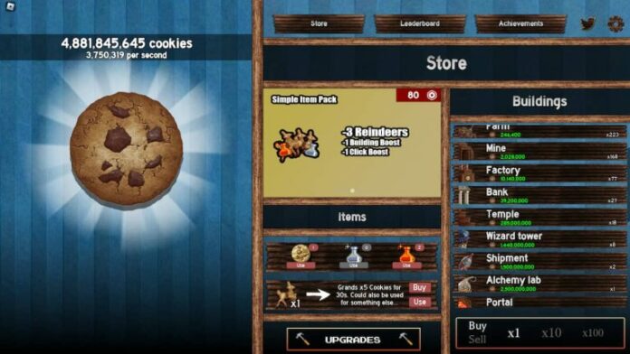 Codes de cliqueur de cookies Roblox (juillet 2023)
