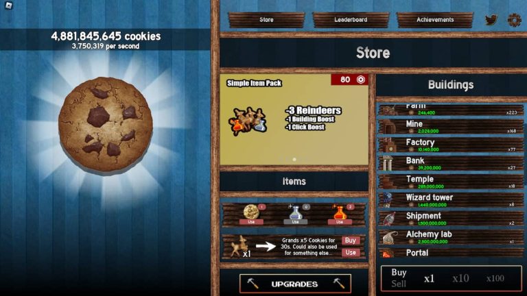 Codes de cliqueur de cookies Roblox (juillet 2023)