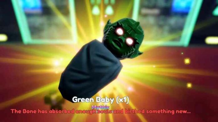 Comment obtenir Green Baby dans Anime Adventures - Roblox
