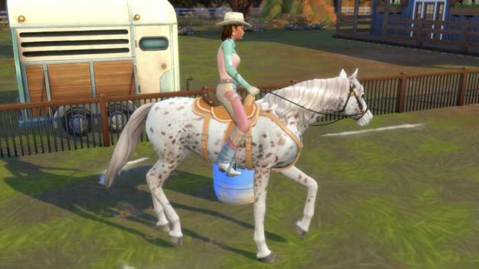 Comment dresser des chevaux dans Sims 4 Horse Ranch
