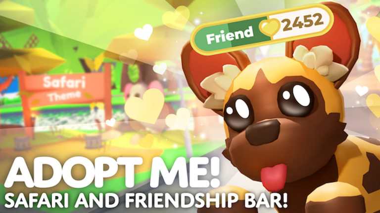 All pets added with Adopt Me’s Safari and Friendship Bar update – Roblox