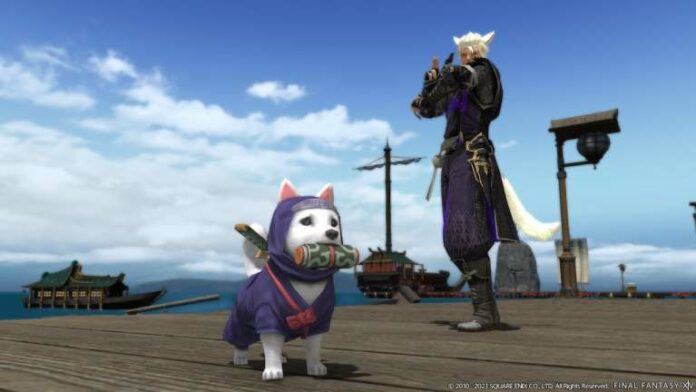 Comment obtenir le Minion Ninja Dog Shiromaru dans Final Fantasy XIV
