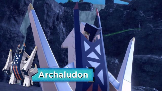 Archaludon dans Pokemon Scarlet & Violet DLC
