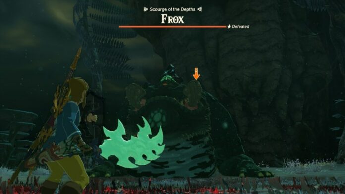 La légende de Zelda Tears of the Kingdom: tous les emplacements Frox
