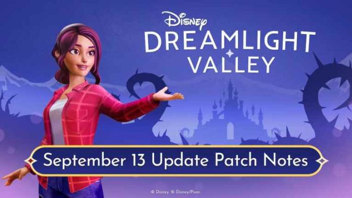 Notes de mise à jour de Disney Dreamlight Valley (septembre 2023)
