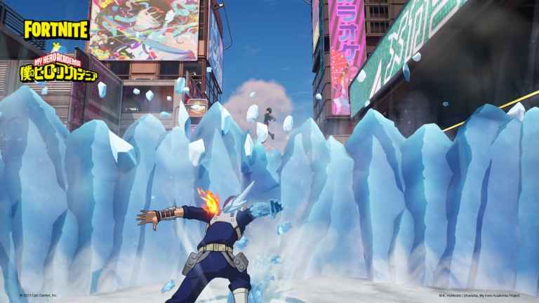 Tous les emplacements des murs de glace de Todoroki dans Fortnite (carte)