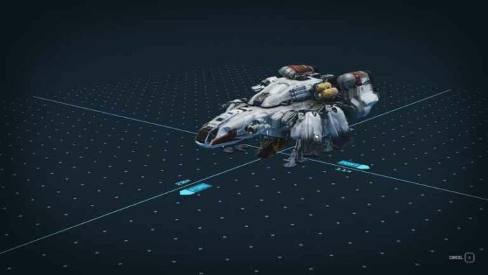 Starfield - Comment faire pivoter les pièces d'un vaisseau
